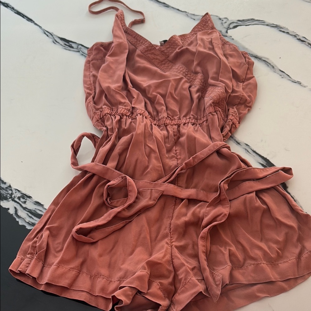Women's Pink Romper